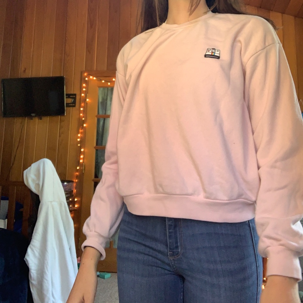 forever 21 pink sweater